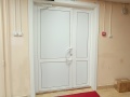 Общежитие ИРГУПС - эваукационная дверь